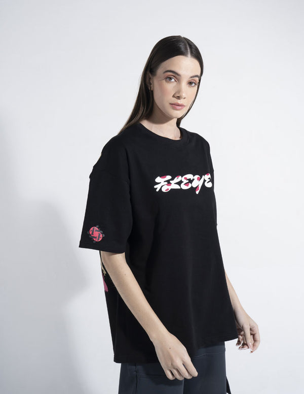 Black ‘Stroke’ T-Shirt